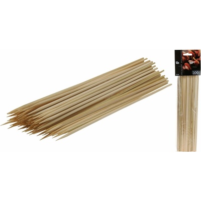 Špejle grilovací 100 ks 30 cm bambus