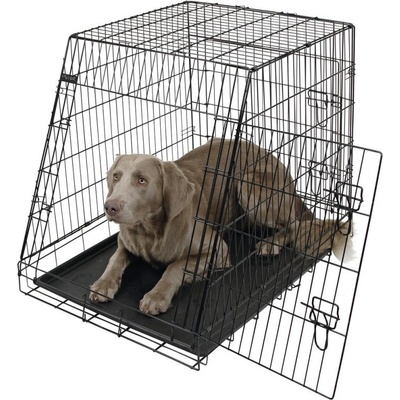 Selko klec do auta pro psy 2 dveře zkosená 75 x 52 x 61 cm – Hledejceny.cz
