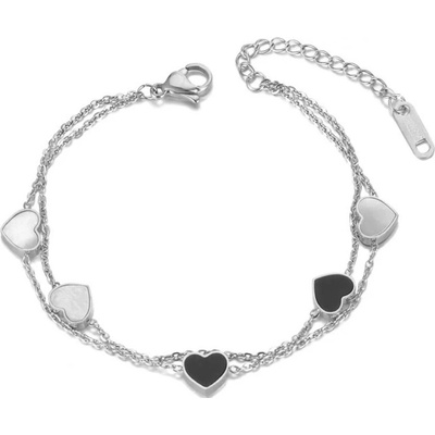 Victoria Filippi Stainless Steel ocelový Celina chirurgická ocel srdce NRB19072-2/27 stříbrná