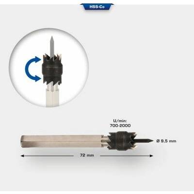 KS TOOLS Fréza na bodový svár BT516001