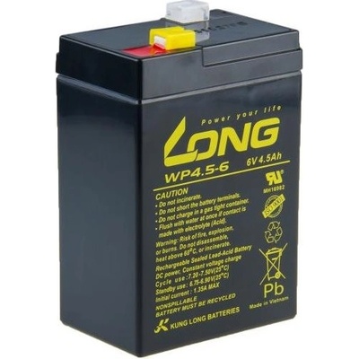 Long 6V 4.5Ah PBLO-6V004,5-F1A – Hledejceny.cz
