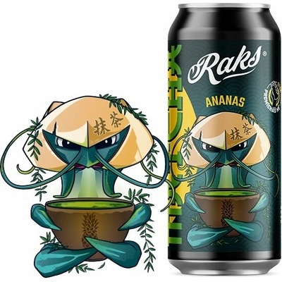 Raks Matcha ananas 0,5 l