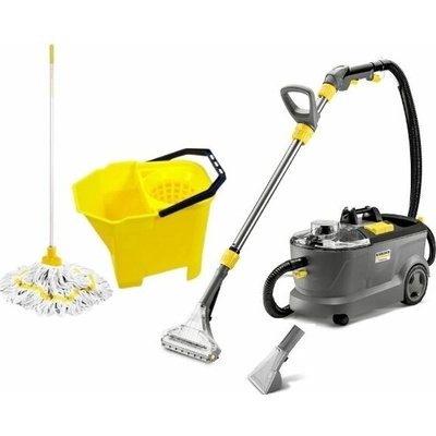 Karcher Puzzi 10/1 1.100-130.1 + mop set SYR Buldog