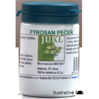 Jukl FYROSAN G 100 tabliet