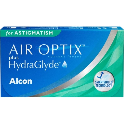Alcon Air Optix plus HydraGlyde for Astigmatism 6 čoček – Hledejceny.cz