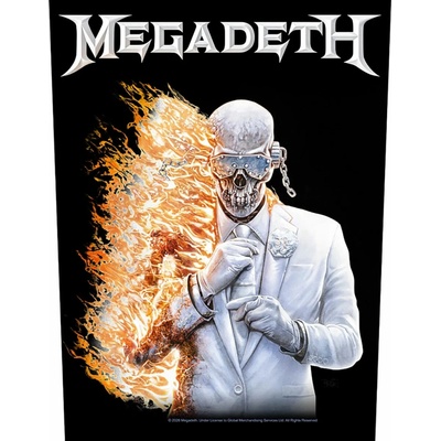 Megadeth (Back Patch · sew-on) (Nášivka)