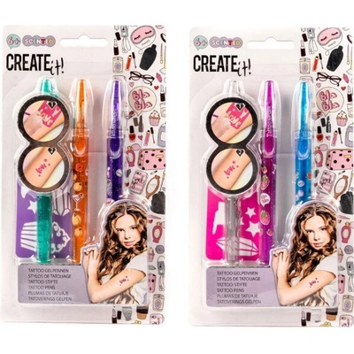 Create It! parfémované fixy na dočasné tetování