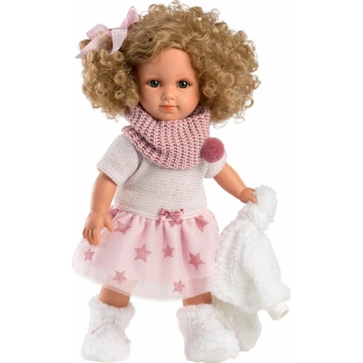 Llorens 53542 ELENA realistická s měkkým látkovým tělem 35 cm