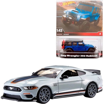 Mattel HOT WHEELS Prémiové auto angličák kov 2 druhy 1:43