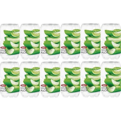 OKF Sparkling Aloe Drink 12 x 350 ml