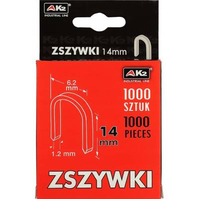 K2 SPINKY DO ZOŠÍVAČKY OSTRENÉ 14mm Typ "U"