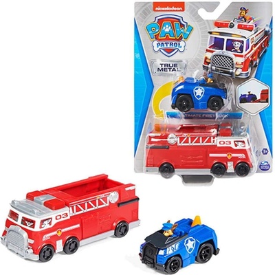 Spin Master Paw Patrol: True Metal Firetruck & Marshall