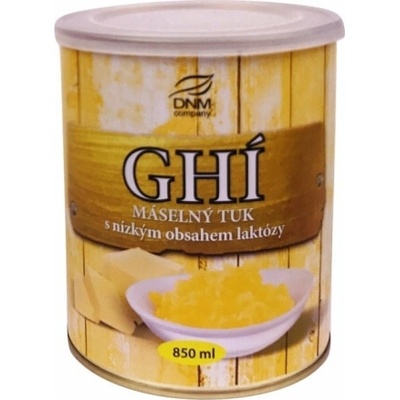 GHÍ Ghee přepuštěné máslo 700g/ 850 ml, DNM
