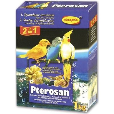 Pterosan písek pro exoty 1kg – Hledejceny.cz