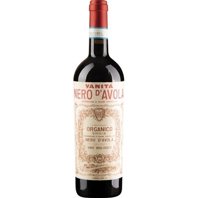 Vanita Nero d'Avola Organic Sicilia DOC 2024 13% 0,75 l (čistá fľaša)