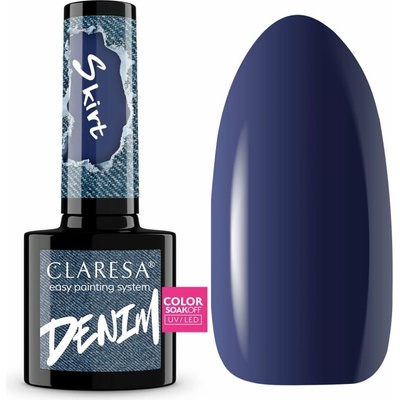 Claresa Gél lak DENIM Skirt 5 g