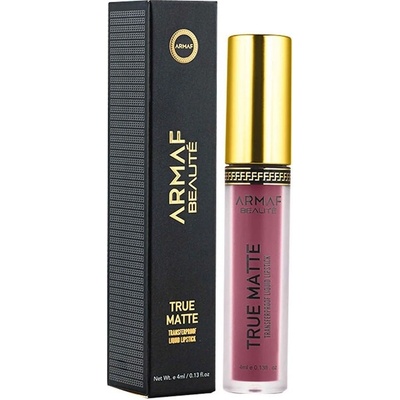 Armaf Beaute True Matte Transferproof Liq Lipstick matný tekutý rúž 02 Tres Jour 4 ml