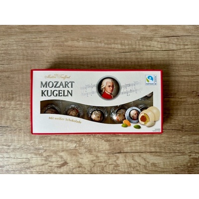 Maitre Truffout Mozart Kugeln Weisse Schokolade 200 g