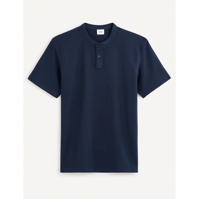 Celio pánské basic polo tričko Gesohel Tmavě modré