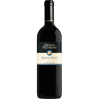 Monte Pietrosso Monte Pietroso Primitivo Puglia 13,5% 0,75 l (holá láhev)
