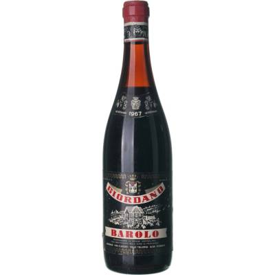 Giordano Barolo suché červené 1967 0,75 l (holá láhev)