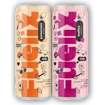 BrainMax Fuelix drink pomeranč 250 ml – Hledejceny.cz