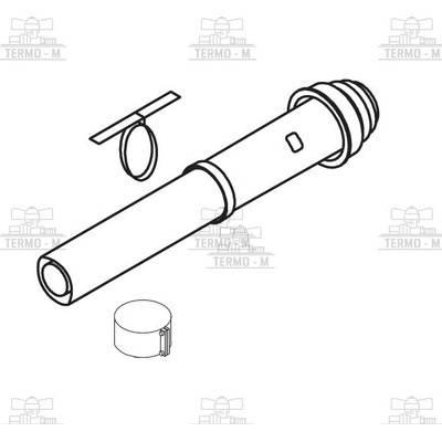 PROTHERM Zostava komínová Ø 80/125 mm S4K 0020257016