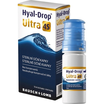 Bausch & Lomb Hyal-Drop Ultra 4S eye drops 10 ml – Hledejceny.cz