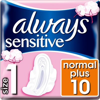 Always Ultra Sensitive Normal Plus 10 ks – Hledejceny.cz