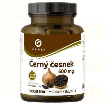 Galmed Černý česnek 500 mg 60+30 kapslí