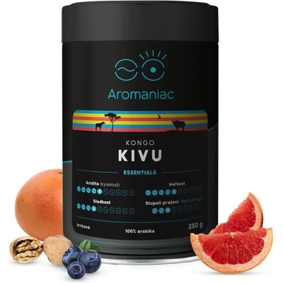 Aromaniac Kongo Kivu zrnková 250 g