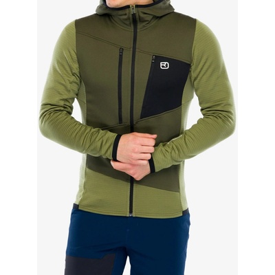 Ortovox Fleece Grid Hoody wild herbs