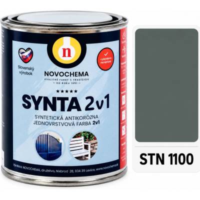 Synta 2v1 0,75 kg tmavo šedá
