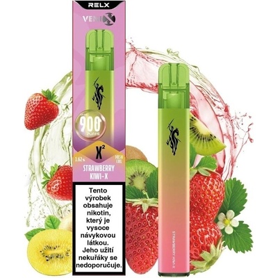 Venix X2 Strawberry Kiwi-X 16 mg 900 potáhnutí – Hledejceny.cz