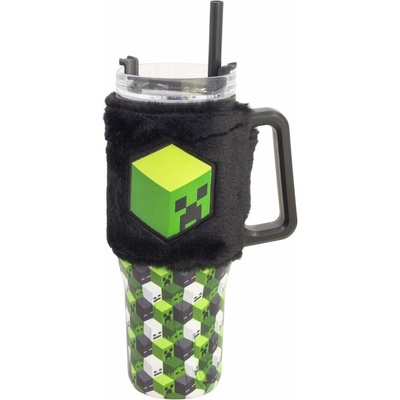 Wiky Minecraft termohrnek s plyšovým návlekem 770 ml