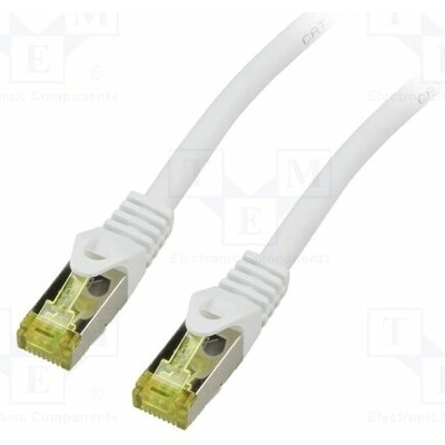 Goobay 69423 Patch S/FTP Kat: 6a RJ45 vidlice z obou stran lanko Cu