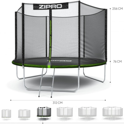 Zipro Pro 312 cm + bezpečnostní síť
