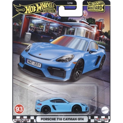 Mattel Hot Wheels Premium Boulevard Porsche 718 Cayman GT4