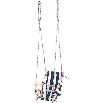 ST Leisure Equipment LEQ FUMIKO 36 x 24 x 45 cm tkanina/drevo modrá