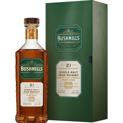 Bushmills 21y Tripple Wood 46% 0,7 l (karton)