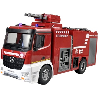 Amewi 22503 Mercedes Benz Feuerwehr-Löschfahrzeug Lizenzfahrzeug RC model nákladního automobilu 100% RtR vč. aku 1:18