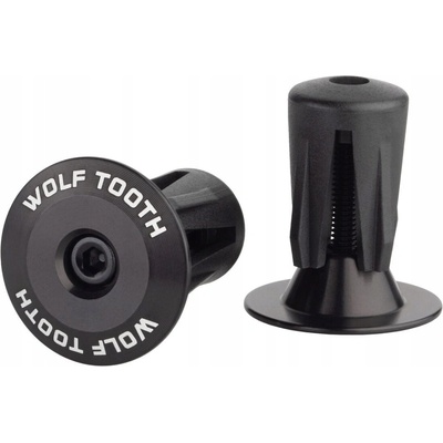 Wolf Tooth Components Zátky do řídítek 16-21.5mm 2ks černé – Hledejceny.cz