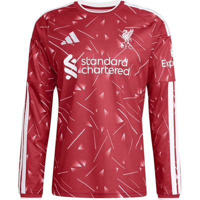 adidas Liverpool FC dres domáci s dlhými rukávmi pánsky 2026-2027 + vlastné meno a číslo