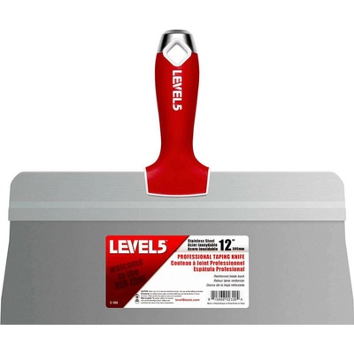 LEVEL5 Nerezová špachtle 12" BIG-BACK s Soft-Grip rukojetí