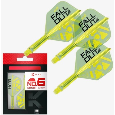 Target K-Flex Luke Littler Fallout No6 a krátké násadky na šipky – Hledejceny.cz