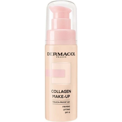 Dermacol Collagen Make-up SPF10 rozjasňujúci a hydratačný make-up Nude 3,0 20 ml