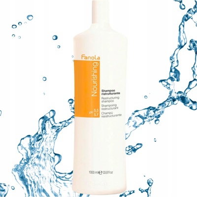 Fanola Nutri Care Shampoo pro suché a poškozené vlasy