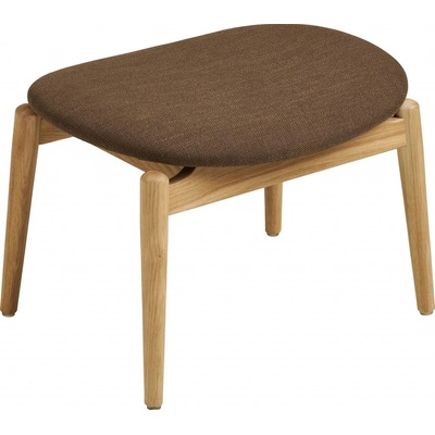 House Nordic Podnožka OLVERA House Nordic dřevo potah polyester přírodní/hnědá