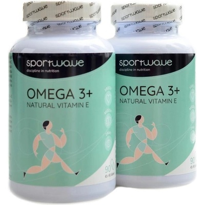 Sportwave Omega 3+ 2 x 90 tobolek