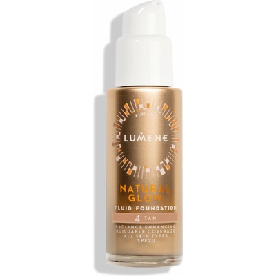 Lumene Fluid Foundation SPF20 tekutý make-up 4 tan 30 ml